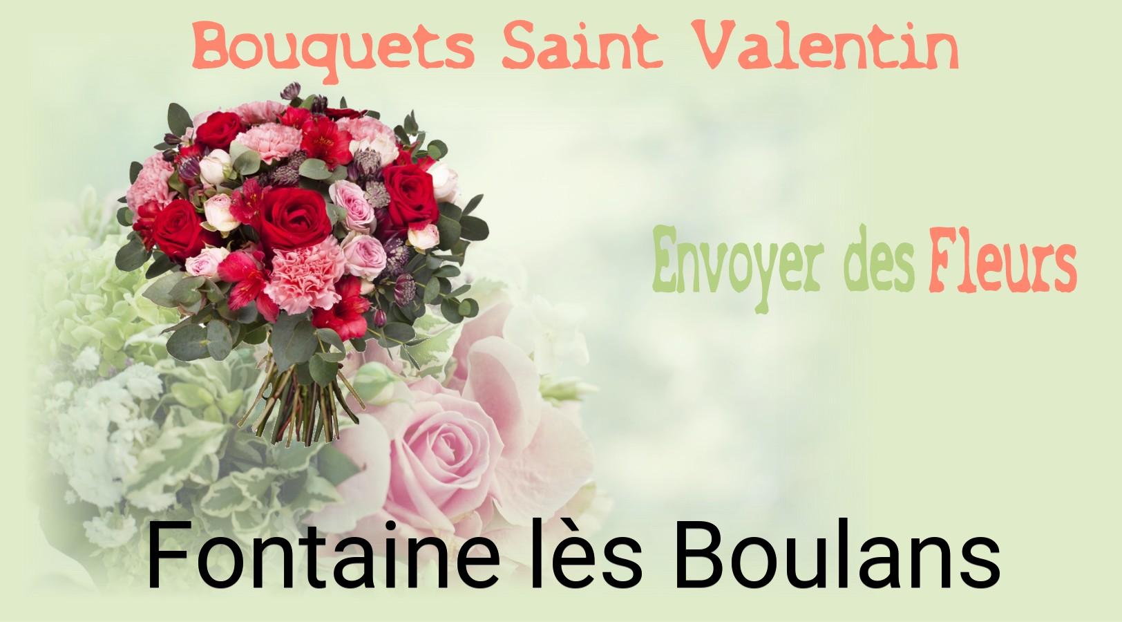 Roses de Saint-Valentin livrées à Fontaine-lès-Boulans